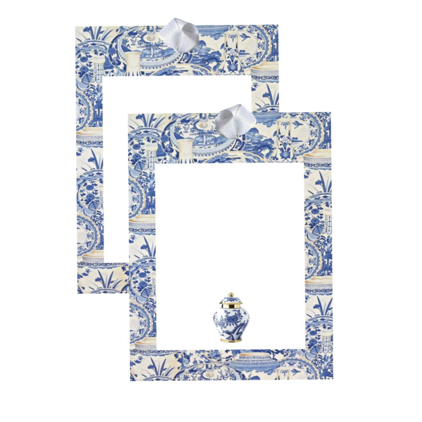 Luxurious Oversized Blue & White Chinoiserie Gift Tags