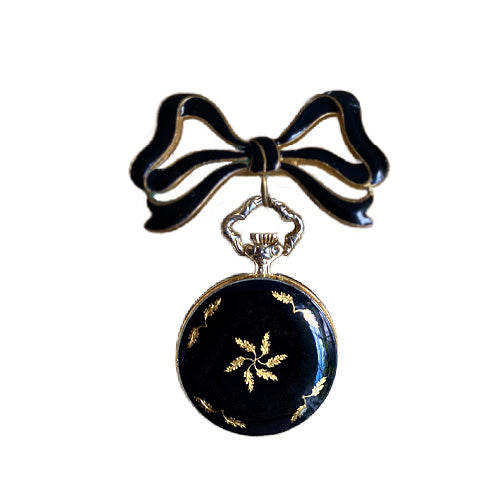 Pin watch housing a Swiss 17-jewel movement signed André Rivollé