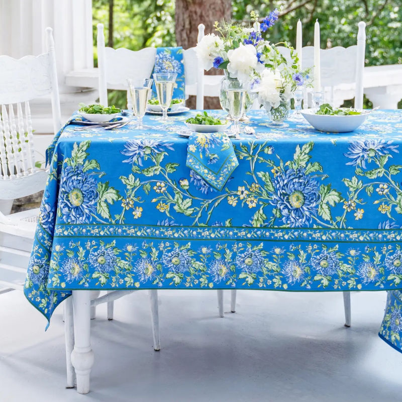 Shop floral linens for the best table settings