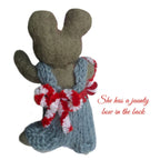 Coco Holiday Felted Mouse Ornament