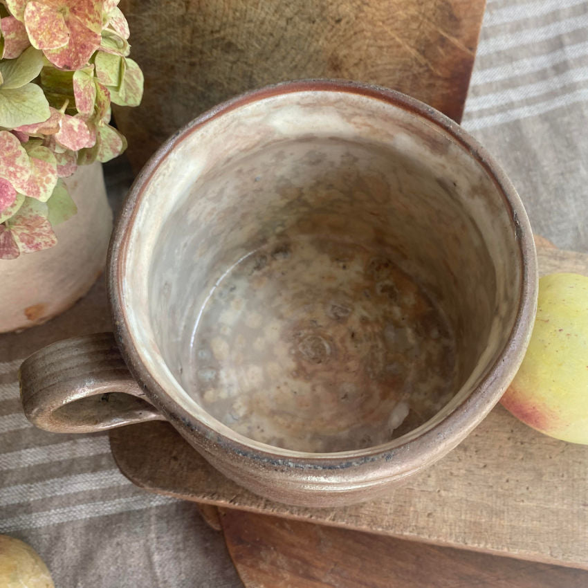 Early 19th Century French Confit Pot for Cream