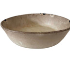 Antique 19th Century French Country Pottery Bowl with Patina