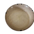 Antique 19th Century French Country Pottery Bowl with Patina