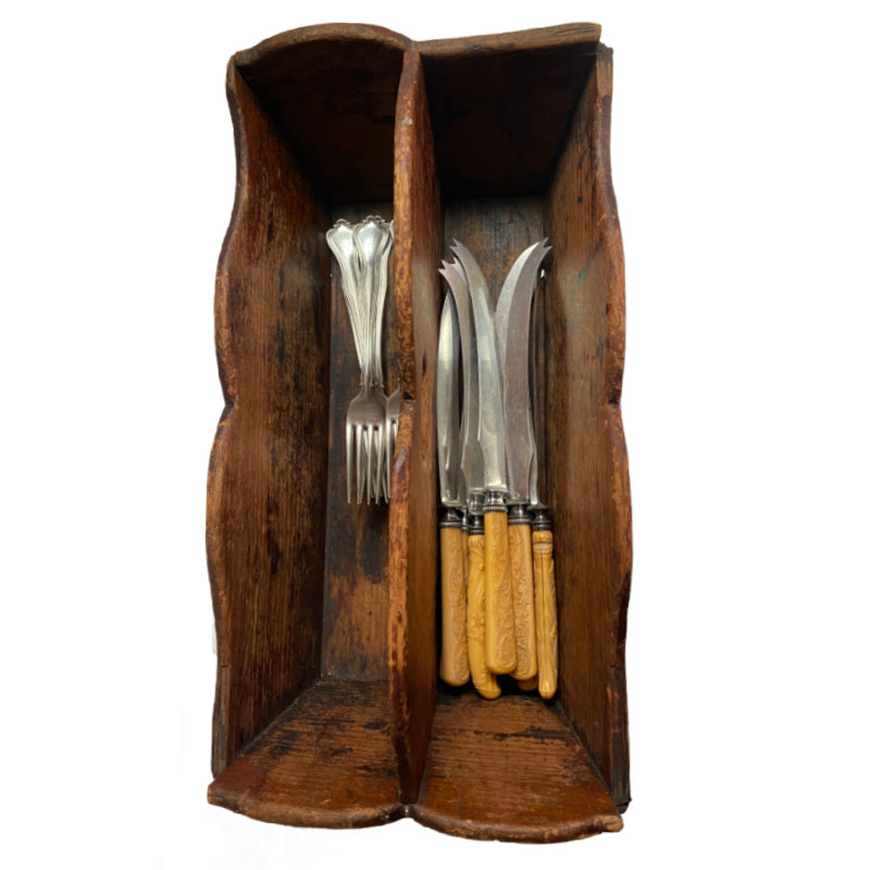 Early 19th Century Country Ladies Kitchen Work Box