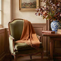 Luxury Baby Alpaca Throw - Warm Ember