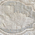 Exceptional Antique Italian Point de Venise Needle Lace Boudoir Pillow