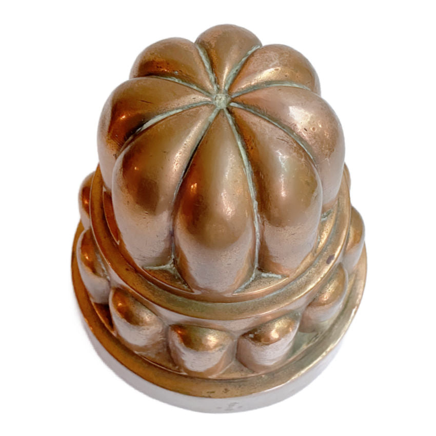 Exceptional Rare Large Size Benham & Froud Copper Jelly Mould No. 225 — Victorian English Heirloom