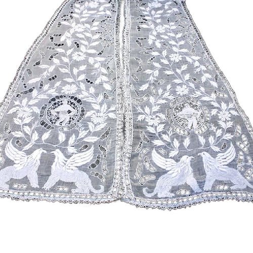 18th century Ayrshire lace lappets