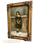 French print of Christmas Holly seller