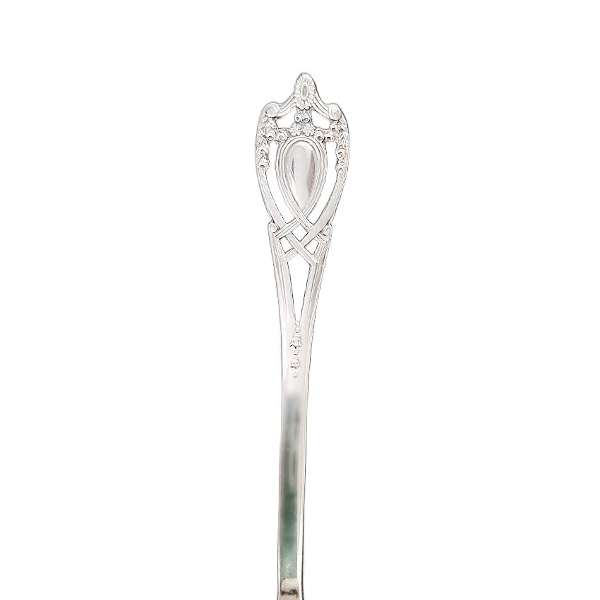 Exquisite Antique Sterling Silver Plated Bon Bon Spoon