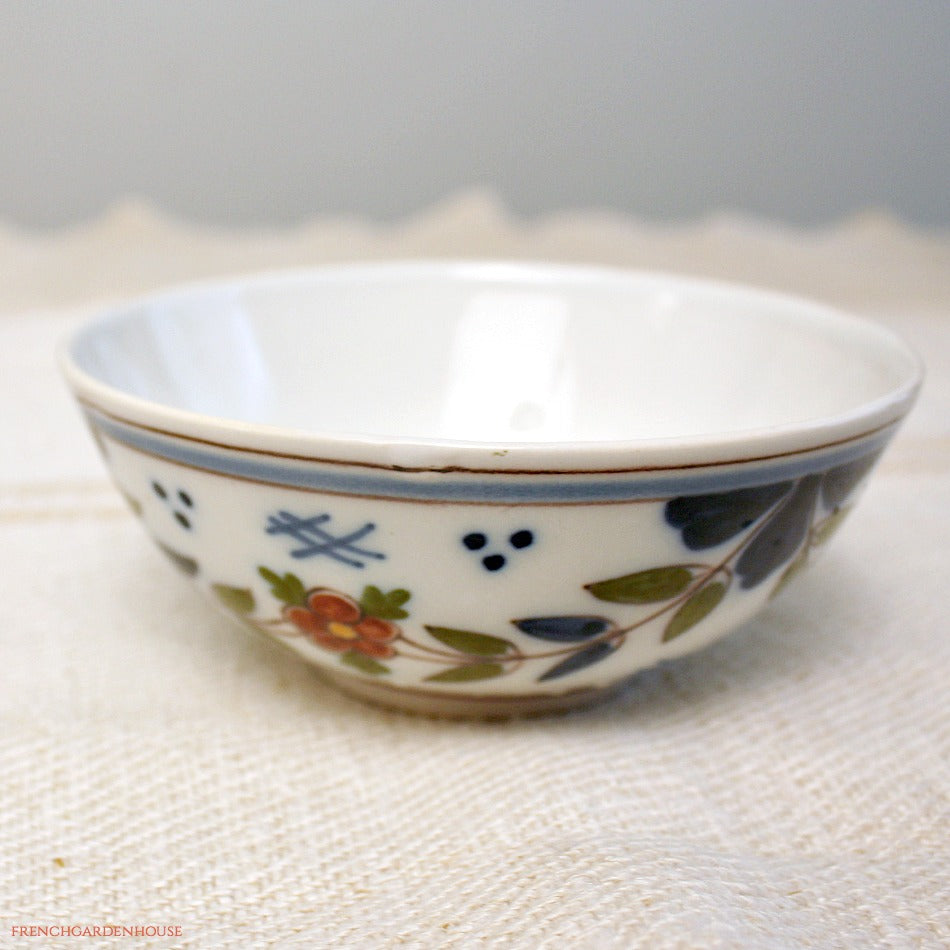 antique French COuntry Cafe au lait bowl