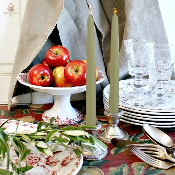 Hand Dipped 9&quot; Bayberry Candles 1 pair