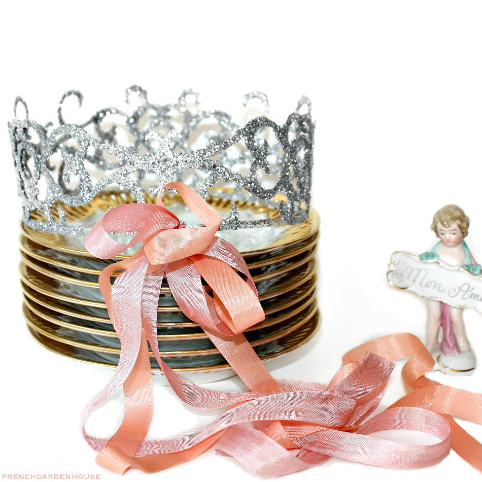 Glitter Birthday Celebration Crown Tiara Lrg.