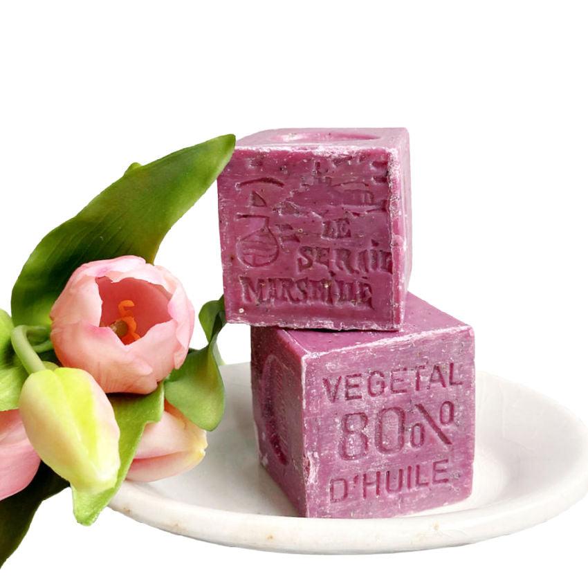 Authentic French vineyard soap cubes