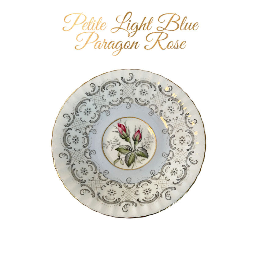 French Egg Soaps on Antique or Vintage Porcelain Saucer Collection II