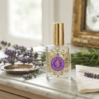 French Lavender Eau de Parfum by Shelley Kyle on antique French dressing table