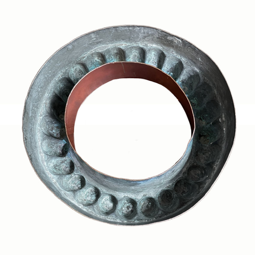 Antique French Copper Jelly Mold