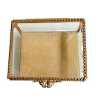 antique jewelry casket velvet cushion