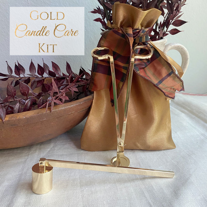 Luxury Gold Candle Care Kit