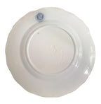 English pottery dinner plates made for the French market in Paris mark