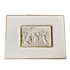 Cherub pastoral canvas wall art Grand Tour relief style interior styling