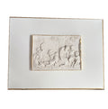 Arcadian cherubs and satyr neoclassical canvas wall art mythological relief scene interior styling