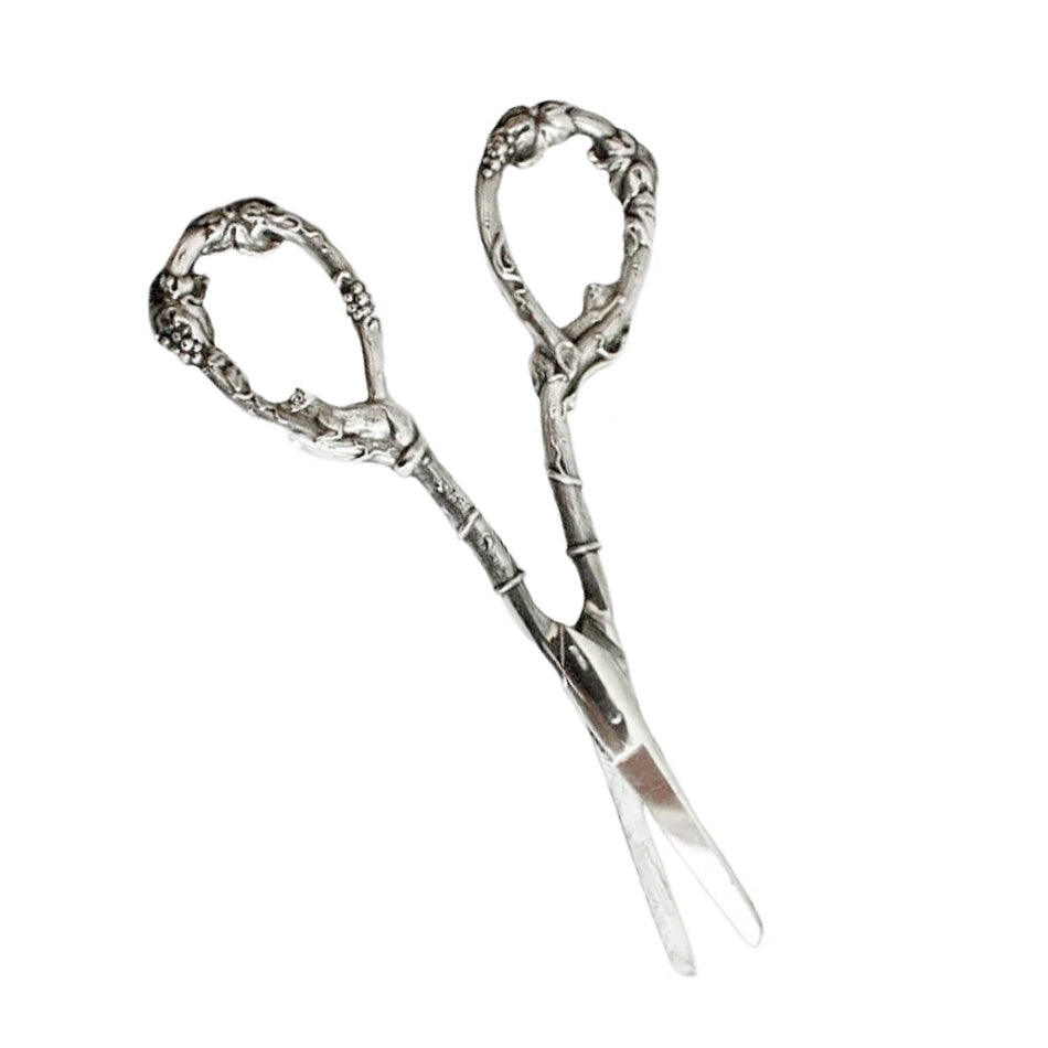 Silver grape scissors