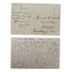 Antique Original Postcards Portraits of Young Girls Set of 2