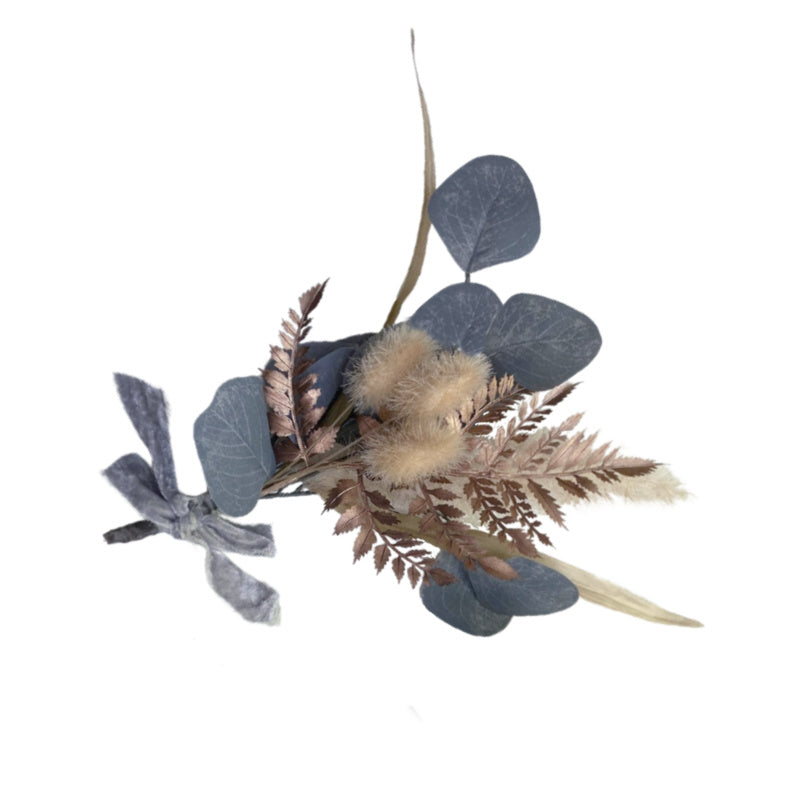 Parisian Atelier Frayed Velvet Ribbon with Handmade Bouquet Package Topper Set