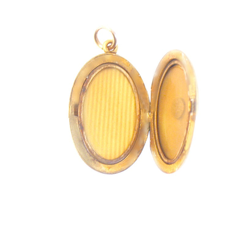 Antique Victorian Paste Oval Locket