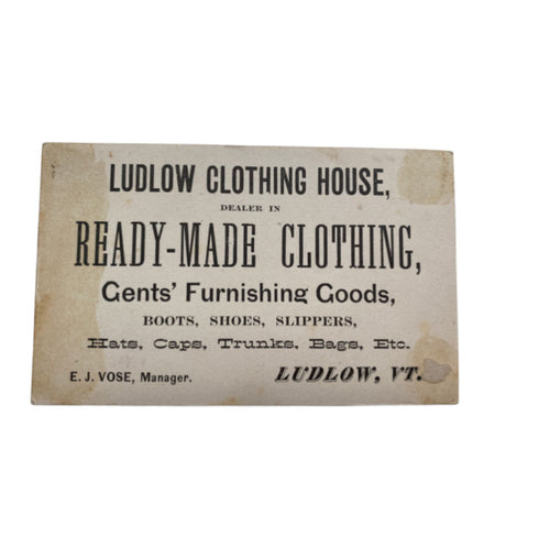 Antique Advertising Trade Card Cherub Shoe Cart