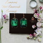 Heirloom Emerald Green Earrings