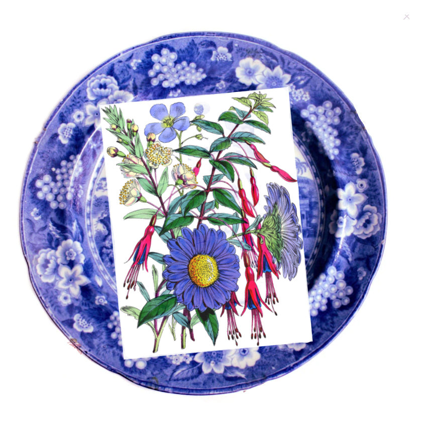 Luxurious Oversized French Botanical Gift Tags