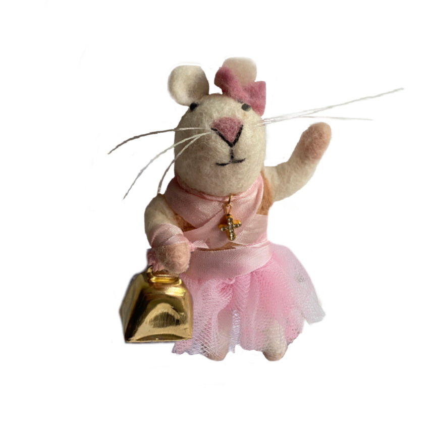 Our Maemae is a brave, strong, warrior type of girl. She's a symbol of resilience, hope, & the fierce spirit of women bravely battling breast cancer. Christmas Ornament