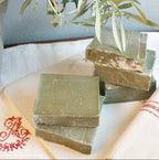 Traditional Savon de Marseille stamped soap slice biodegradable
