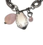 Sterling luggage tag bracelet