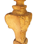 Pair of Large Early 19th-Century French Gilt Altar Candlesticks