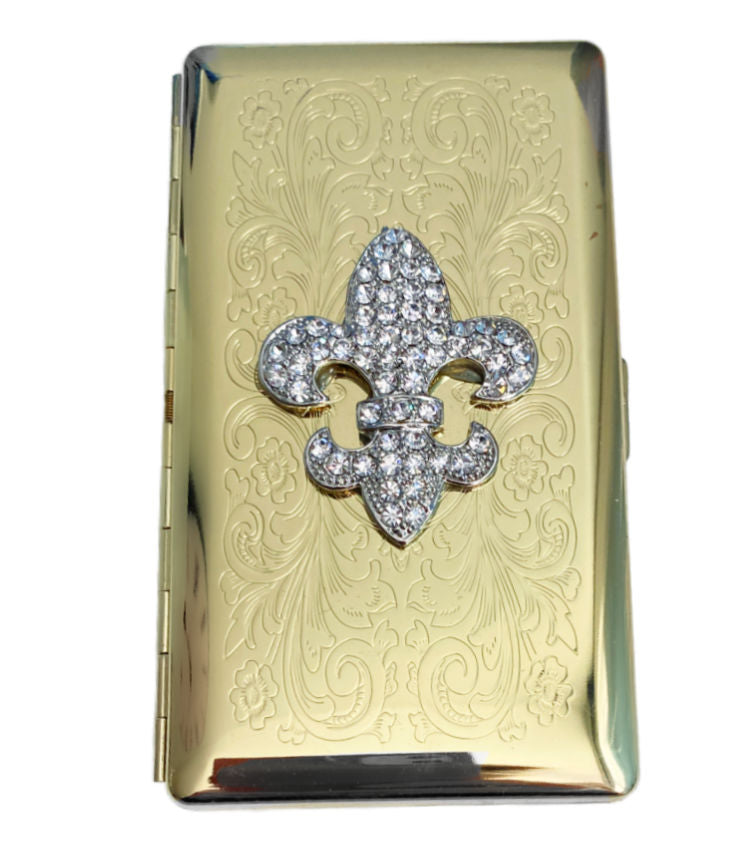 Parisian Atelier Rhinestone Card Holder Sample Sale