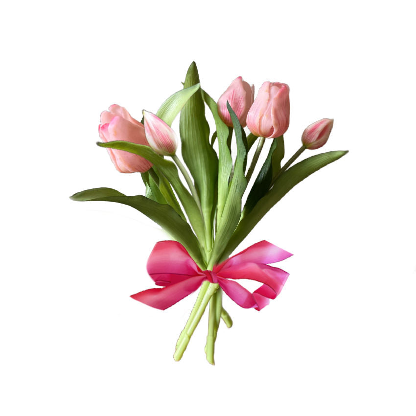 Parisian Pink Tulip Bouquet