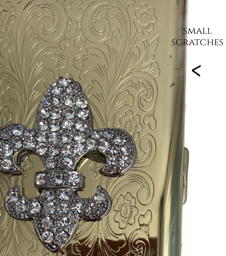 Parisian Atelier Rhinestone Card Holder Sample Sale
