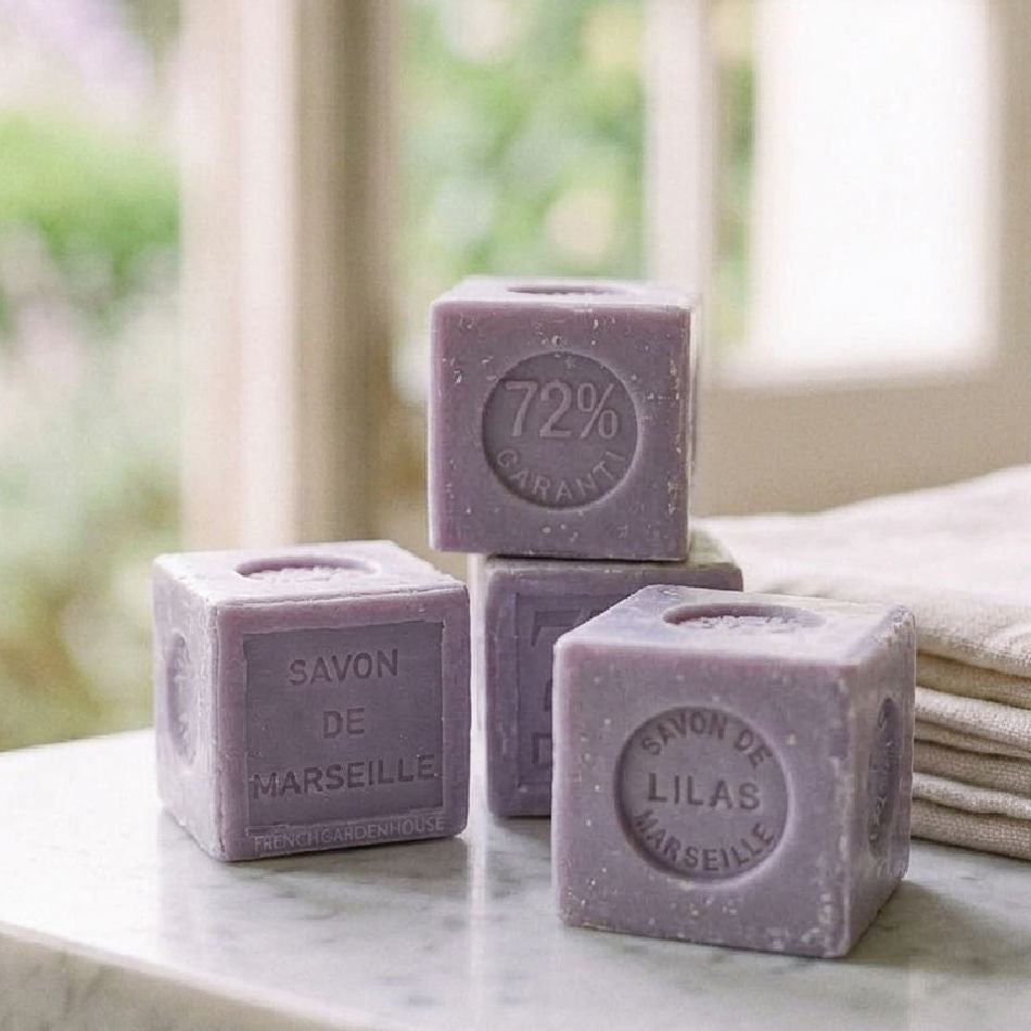 Petite Marseille Cube Soap Lilac scent