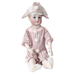 Discover a rare French bisque SFBJ Jumeau doll, marked and exquisitely detailed, perfect for collectors seeking timeless elegance and historic charm.