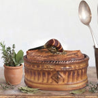 Rare French Trompe L'oeil Porcelain Woodcock Pâté Tureen Pillivuyt Mehun