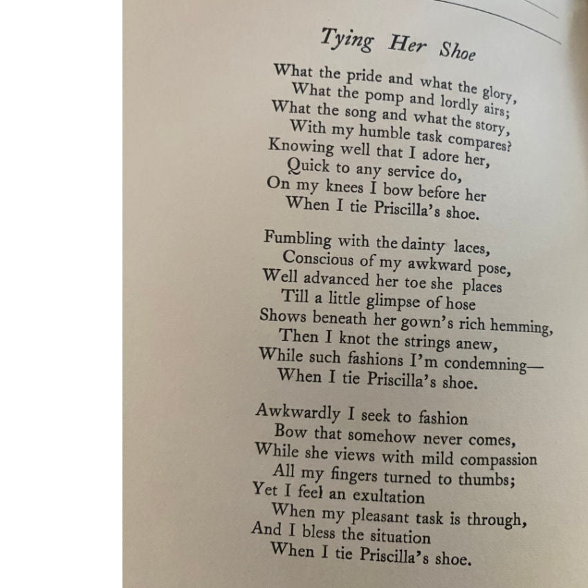 Signed Pre-view Copy of Cupid is King Poetry Book 1902