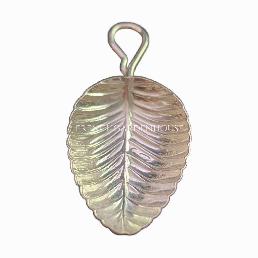 Sterling Silver Tea Caddy Spoon Reproduction of Georgian Spoon