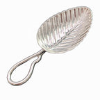 Sterling Silver Tea Caddy Spoon Reproduction of Georgian Spoon