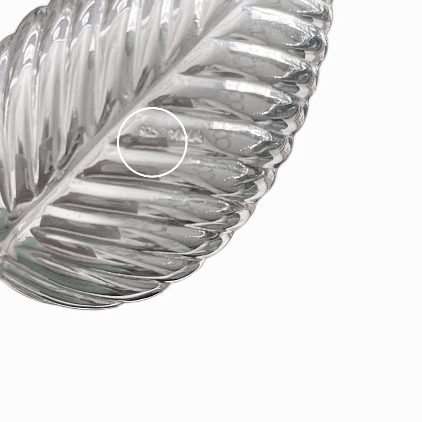 Sterling Silver Tea Caddy Spoon Reproduction of Georgian Spoon