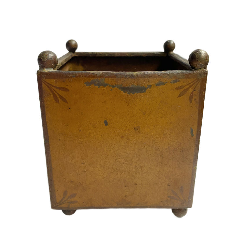 19th Century French Tôle Peinte Petit Jardiniere