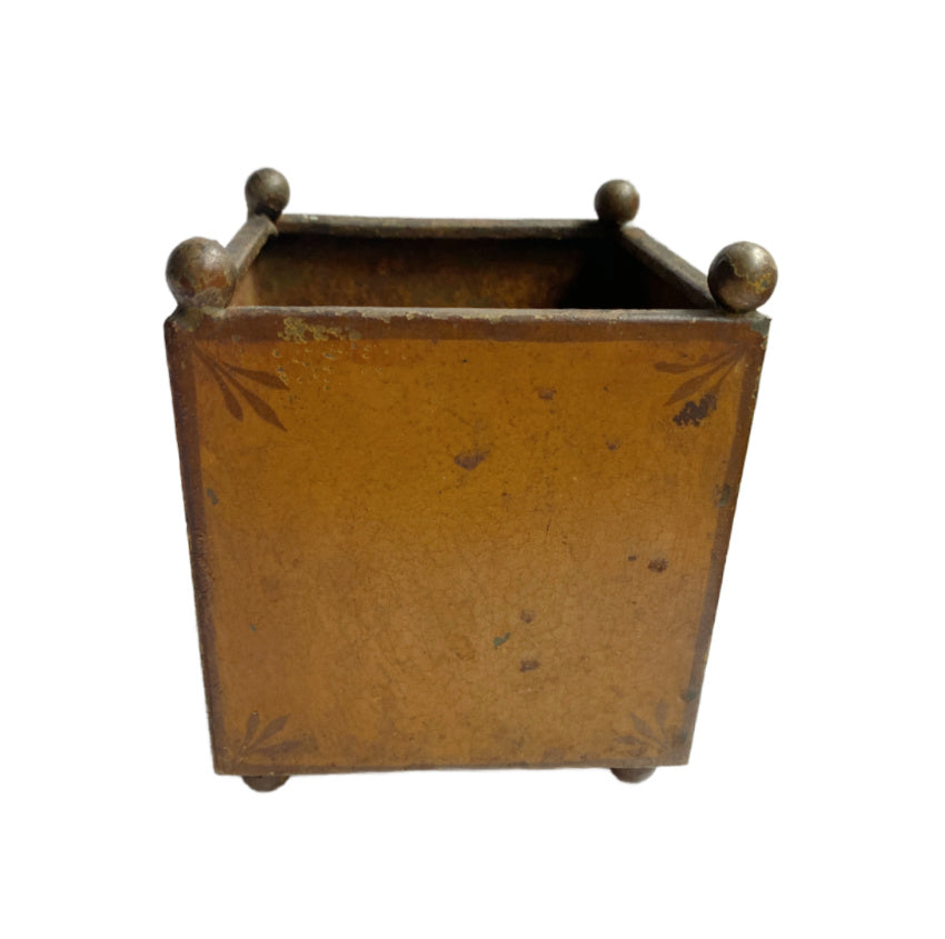 19th Century French Tôle Peinte Petit Jardiniere