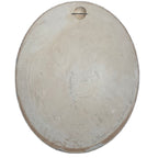 Vintage Chalkware Wall Relief Le Orage by Pierre‑Auguste Cot Hand-Painted with Soft Colors and Gold